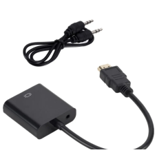 Перехідник конвертер HDMI -VGA full HD 1080 audio