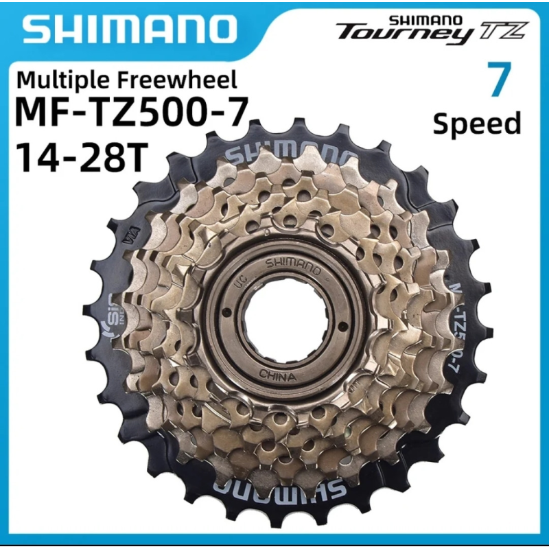 Shimano MF-TZ500-7 трещотка на 7 звёзд