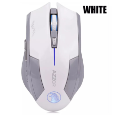 Мишка комп“ютерна Azzor акумуляторна безшумна біла