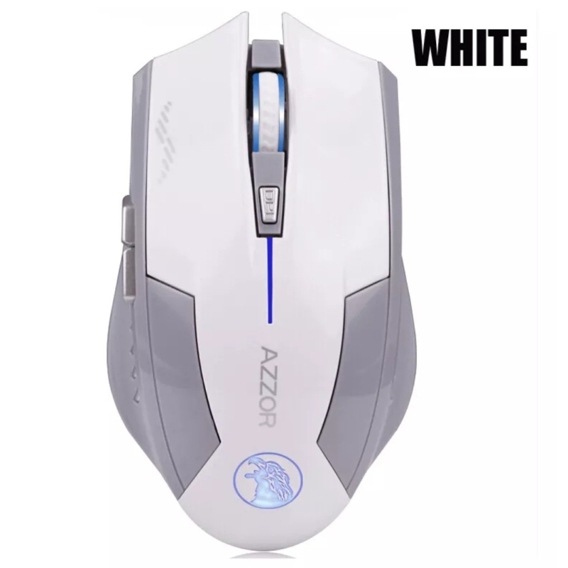 Мишка комп“ютерна Azzor акумуляторна безшумна біла Мишка комп“ютерна Azzor акумуляторна безшумна біла