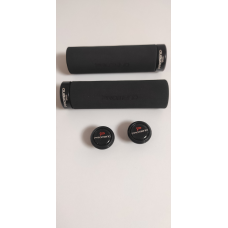 Грипси ручки велосипедні Promend з чорними замками GR-513