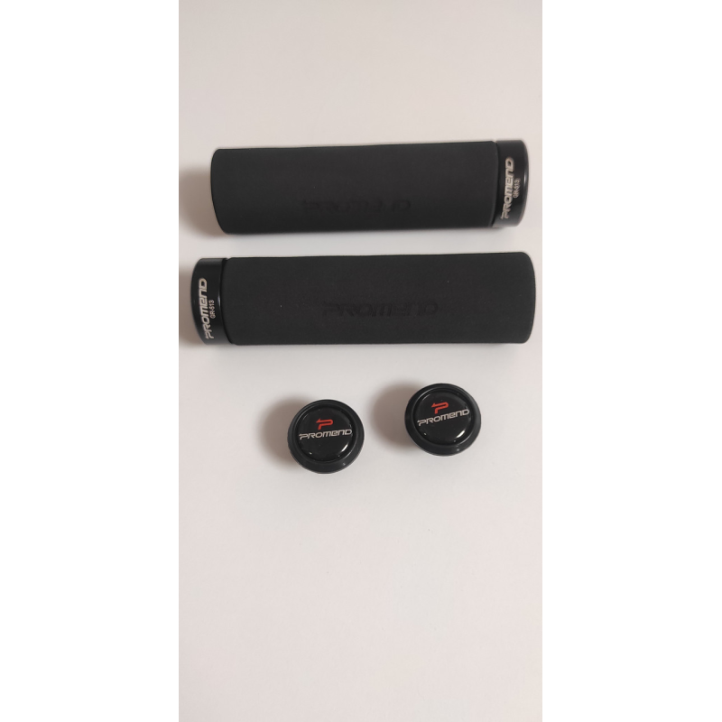 Грипси ручки велосипедні Promend з чорними замками GR-513 Грипси ручки велосипедні Promend з чорними замками GR-513