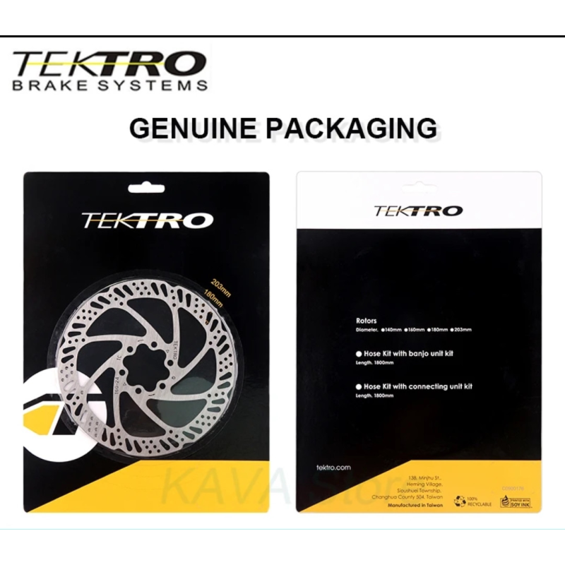 Рото гальмівний диск 180 мм Tektro Рото гальмівний диск 180 мм Tektro