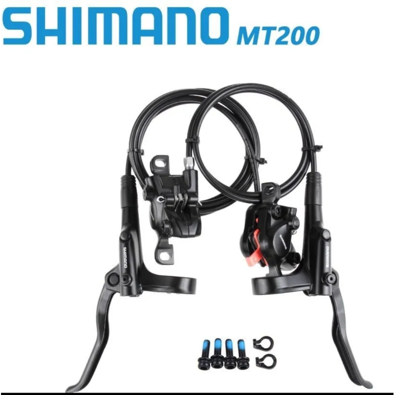 Гідравлічне гальмо Shimano MT200 85/155 см Гідравлічне гальмо Shimano MT200 85/155 см
