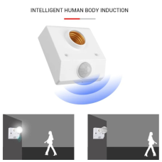 Патрон Е27 з датчиком руху, заощадження електроенергії