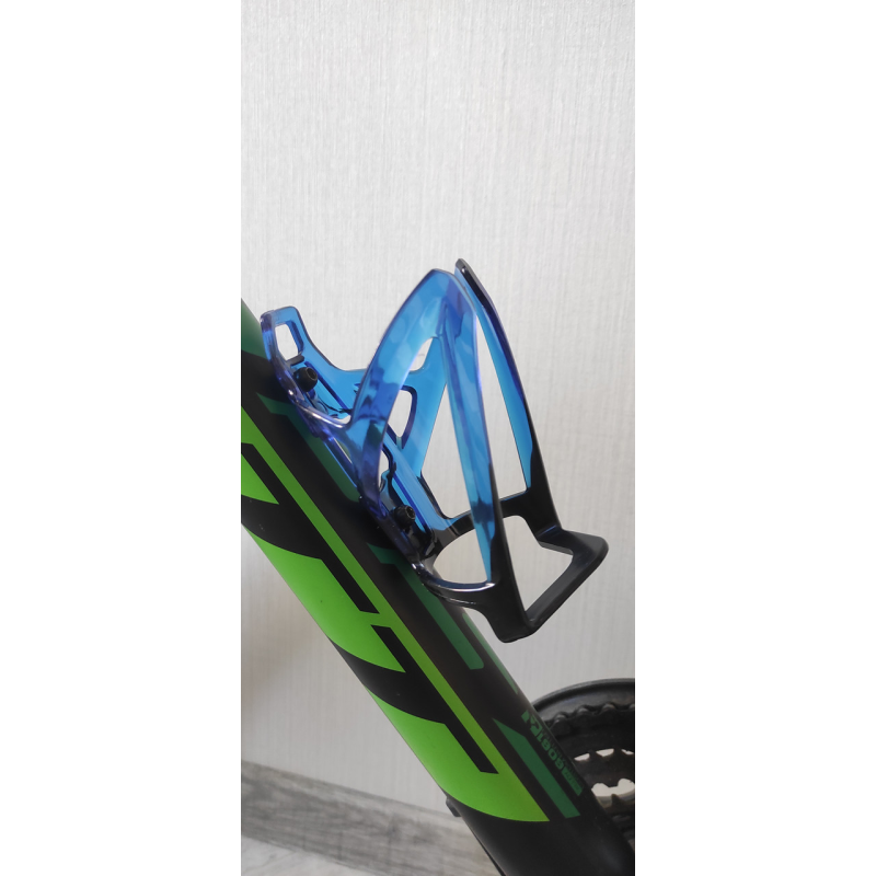 Фляготримач, кріплення пляшки для велосипеда синьо-чорний Фляготримач, кріплення пляшки для велосипеда синьо-чорний