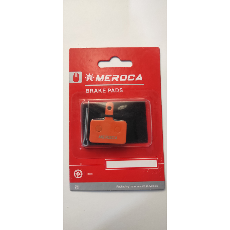 Гальмівні колодки велосипедні Meroca DS-01b Гальмівні колодки велосипедні Meroca DS-01b