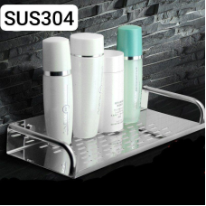 Полиця у ванну, кухню з неіржавкої сталі 400