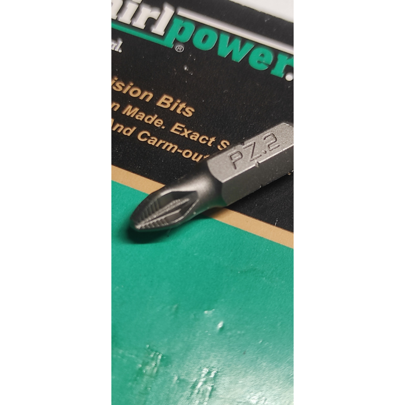 Бита викрутка PZ2 25 мм Whirlpower