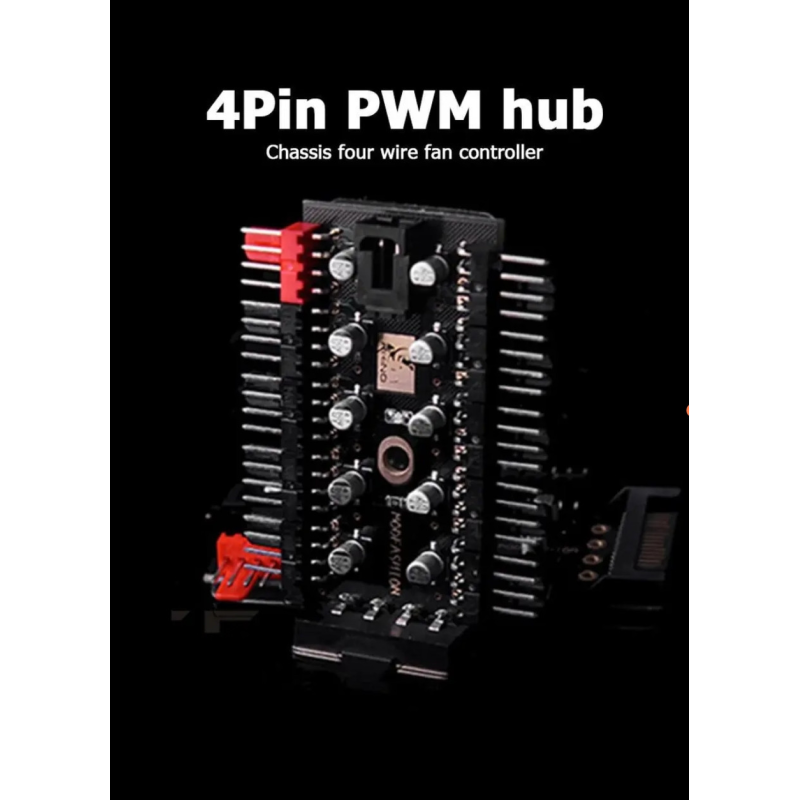 Хаб концентратор перехідник сплітео для кулерів Хаб концентратор перехідник сплітео для кулерів