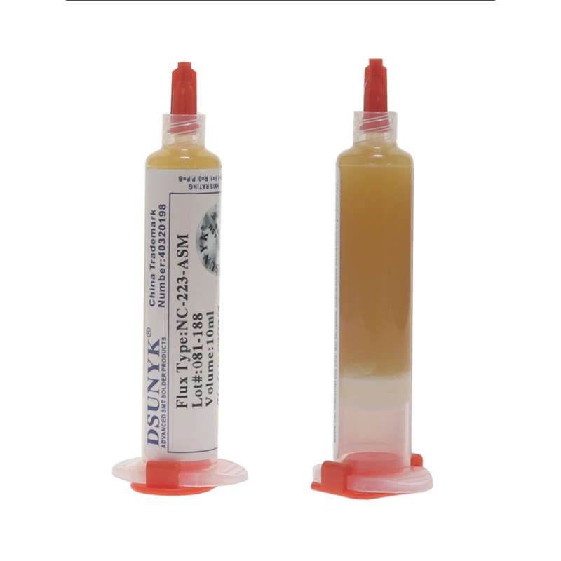 Флюс DSUNYK NC-223-ASM — безолов“яний флюс для BGA і електронної паяння Флюс DSUNYK NC-223-ASM — безолов“яний флюс для BGA і електронної паяння