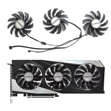 Кулер для відеокарти Gigabyte PLD08010S12HH • 12 В • 0,35 А • Сумісність з RTX 3050, 3060, 3060 Ti, 2060, 2060 Super