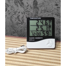 Домашня цифрова метеостанція HTC-2 з виносним датчиком