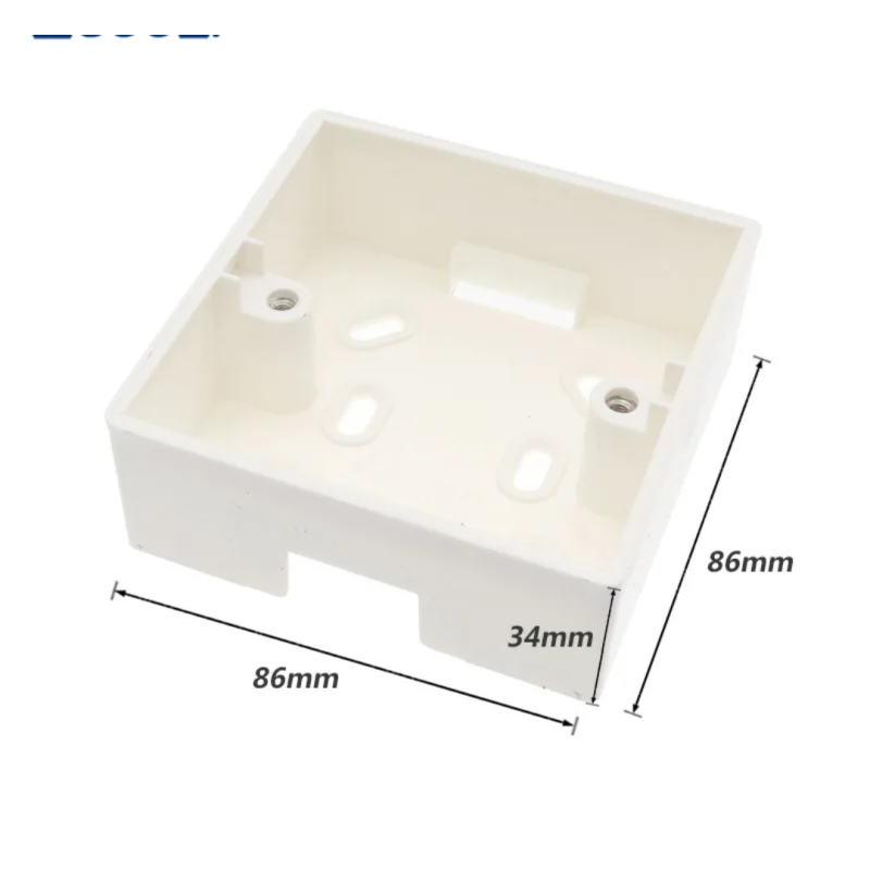 Підрозетник коробка монтажна 86*86*34 мм Підрозетник коробка монтажна 86*86*34 мм