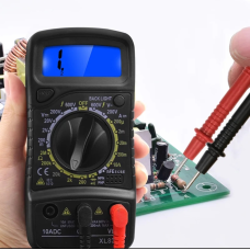 Тестер цифровий мультиметр XL830L з підсвічуванням екрана