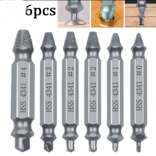 Набір екстракторів 4341 для викручування зламаних гвинтів саморізів