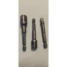 Набір перехідників для торцевих головок 3 шт.