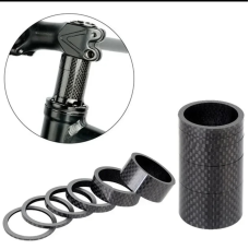 Проставні карбонові кільця 5-20 мм на шток вилки 28,6 мм; 1 1/8“