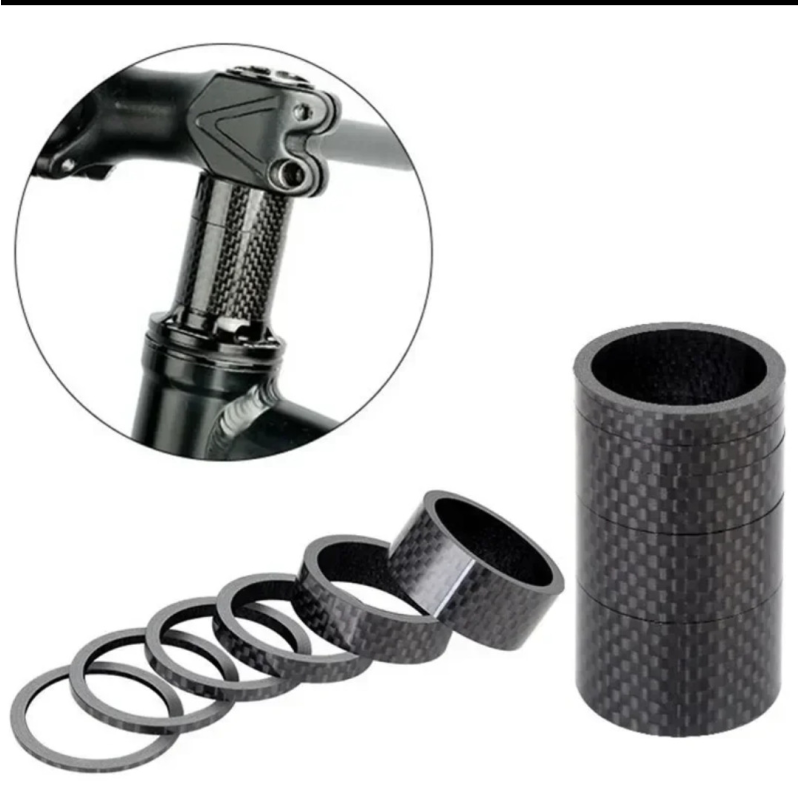 Проставні карбонові кільця 5-20 мм на шток вилки 28,6 мм; 1 1/8“ Проставні карбонові кільця 5-20 мм на шток вилки 28,6 мм; 1 1/8“