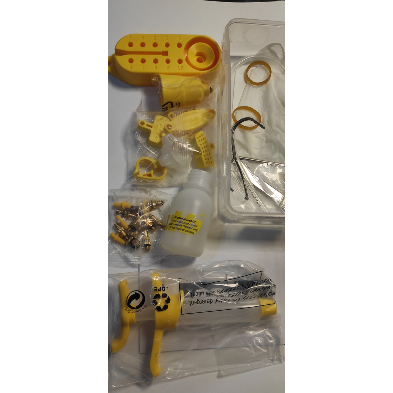 Набір для прокачування велосипедних гідравлічних гальм Ezmtb метал Набір для прокачування велосипедних гідравлічних гальм Ezmtb метал