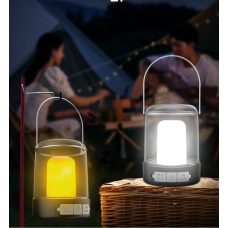 Кемпінговий вологозахищений світильник Led на акумуляторі 18650