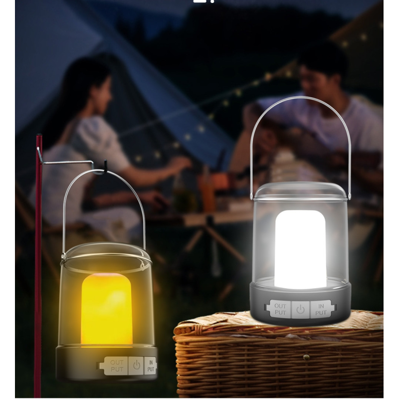 Кемпінговий вологозахищений світильник Led на акумуляторі 18650 Кемпінговий вологозахищений світильник Led на акумуляторі 18650