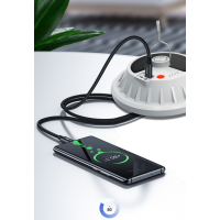 Лампа ліхтар павербанк із сонячною батареєю