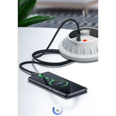 Лампа ліхтар павербанк із сонячною батареєю